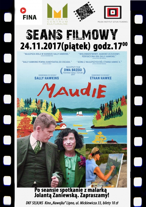 W piątek 24 listopada DKF zaprasza na film  oraz spotkanie z malarką Jolantą Zaniewską