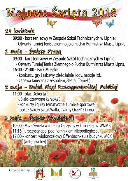 Majowe Święta 2018