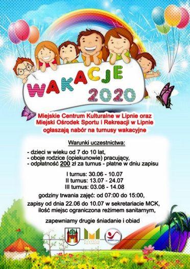 Nabór na zajęcia wakacyjne dla dzieci w MCK i MOSiR