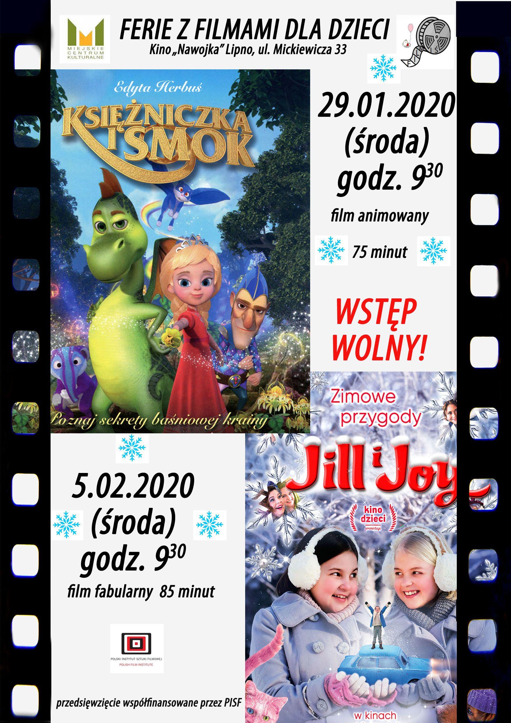 Ferie 2020 z filmami dla dzieci