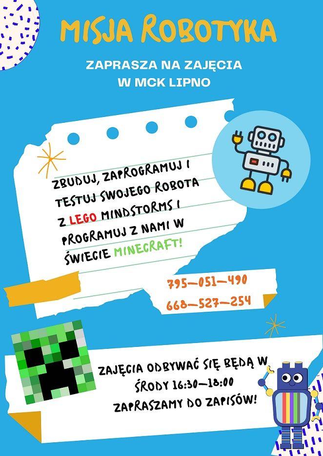 ZAPRASZAMY NA ZAJĘCIA Z ROBOTYKI