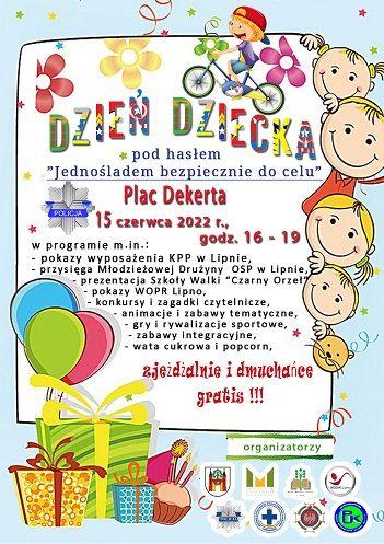 Dzień Dziecka w mieście Lipnie