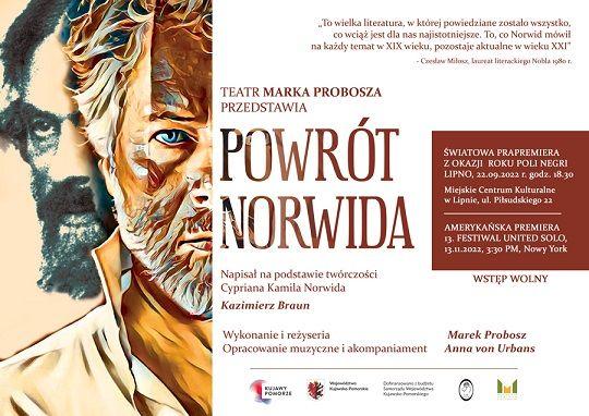 Światowa prapremiera Teatru Marka Probosza 